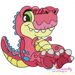 Baby Dinosaurs Embroidery Design Bundle-2