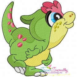 Baby Dinosaurs Embroidery Design Bundle-4