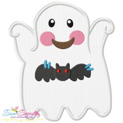 Little Ghost-9 Applique Design Pattern-1
