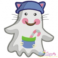 Little Ghost-7 Embroidery Design Pattern-1