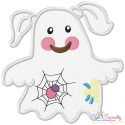 Little Ghosts Applique Embroidery Design Bundle-7
