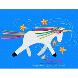 Artistic Unicorns Embroidery Design Bundle-9