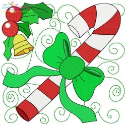 Christmas Blocks Embroidery Design Bundle-10