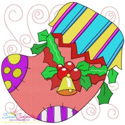 Christmas Blocks Embroidery Design Bundle-11