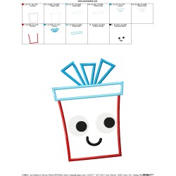 Happy Gift Applique Design Pattern-2