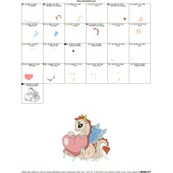Baby Dragon-3 Embroidery Design Pattern-2