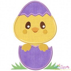 Easter Bunnies And Chicks Embroidery Design Bundle-10