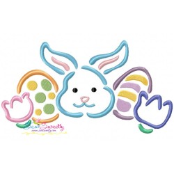 Easter Outlines Designs Embroidery Design Bundle-2-4