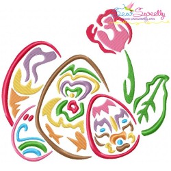 Easter Outlines Designs Embroidery Design Bundle-1-2