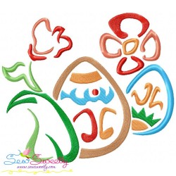 Easter Outlines Designs Embroidery Design Bundle-1-3