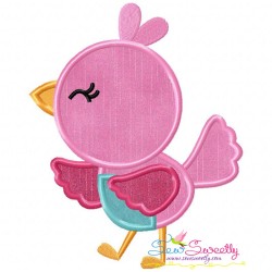 Spring Bird Applique Design Pattern-1