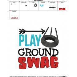 Play Ground Swag Embroidery Design Pattern-3