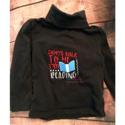 Don't Talk To Me I'm Reading Embroidery Design Pattern-2