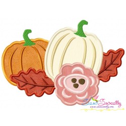 Pumpkin Swag-2 Applique Design Pattern-3