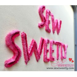 Velvet Style Embroidery Font-1-2
