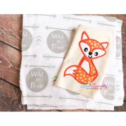 Fall Fox-2 Applique Design Pattern-1