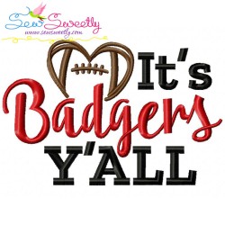 It's Football Y'all Embroidery Design Bundle-4