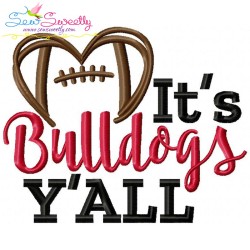 It's Football Y'all Embroidery Design Bundle-2