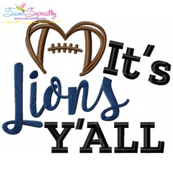 It's Football Y'all Embroidery Design Bundle-9
