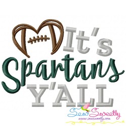 It's Football Y'all Embroidery Design Bundle-12