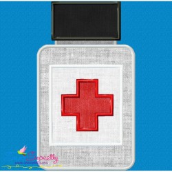 Medicine Bottle Applique Design Pattern-1