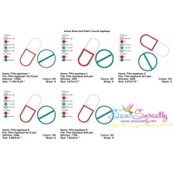 Medical Pills Applique Design Pattern-2