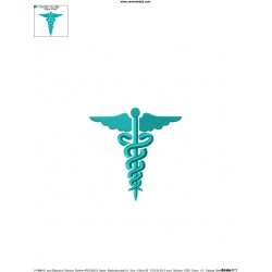 Medical Symbol Embroidery Design Pattern-3