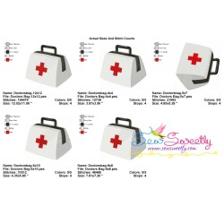 Doctor's Bag Embroidery Design Pattern-2