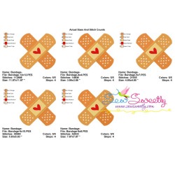 Bandage Embroidery Design Pattern-2