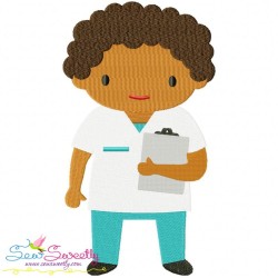 Little Doctors Embroidery Design Bundle-5