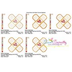 Bandage Applique Design Pattern-2