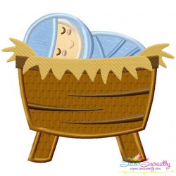 Baby Jesus Applique Design Pattern-1