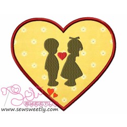 Love-2 Applique Design Pattern-1