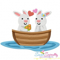 Love Boat Animals Embroidery Design Bundle-5