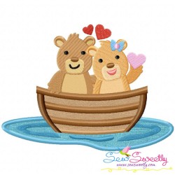 Love Boat Animals Applique Design Bundle-2