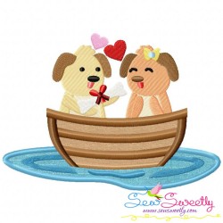 Love Boat Animals Applique Design Bundle-4