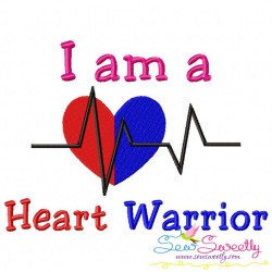 Free HLHS Awareness Exclusive Embroidery Design Pattern-1