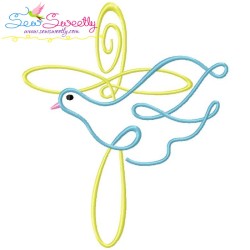 Satin Stitch Crosses Embroidery Design Bundle-11