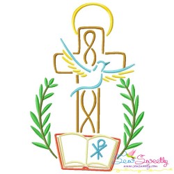 Satin Stitch Crosses Embroidery Design Bundle-9