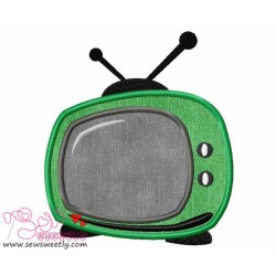 Television Applique Design Pattern-1