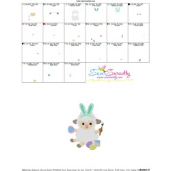 Baby Easter Sheep-1 Embroidery Design Pattern-3