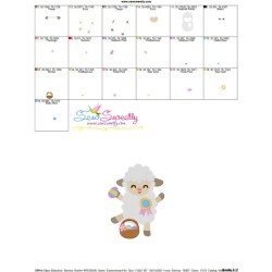 Baby Easter Sheep-4 Embroidery Design Pattern-3