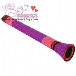 Music Instrument-5 Embroidery Design Pattern-1