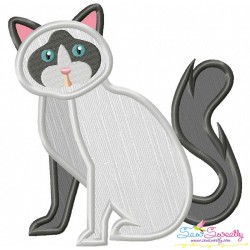 Cat Breeds Embroidery/Applique Design Bundle-7