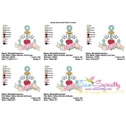 Mom Anchor Embroidery Design Pattern-2
