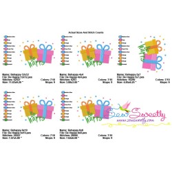 Be Happy Machine Embroidery Design Pattern-2