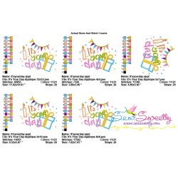 It's Your Day Applique Design Pattern-2