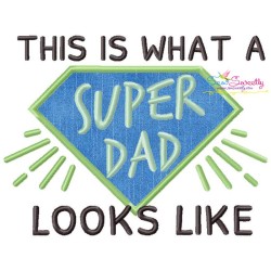 Awesome Dad Quotes Lettering Embroidery Design Bundle-6