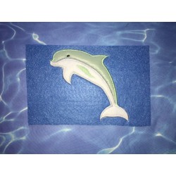 Dolphin Applique Design Pattern-2