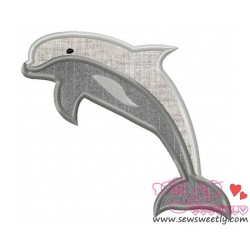 Dolphin Applique Design Pattern-3